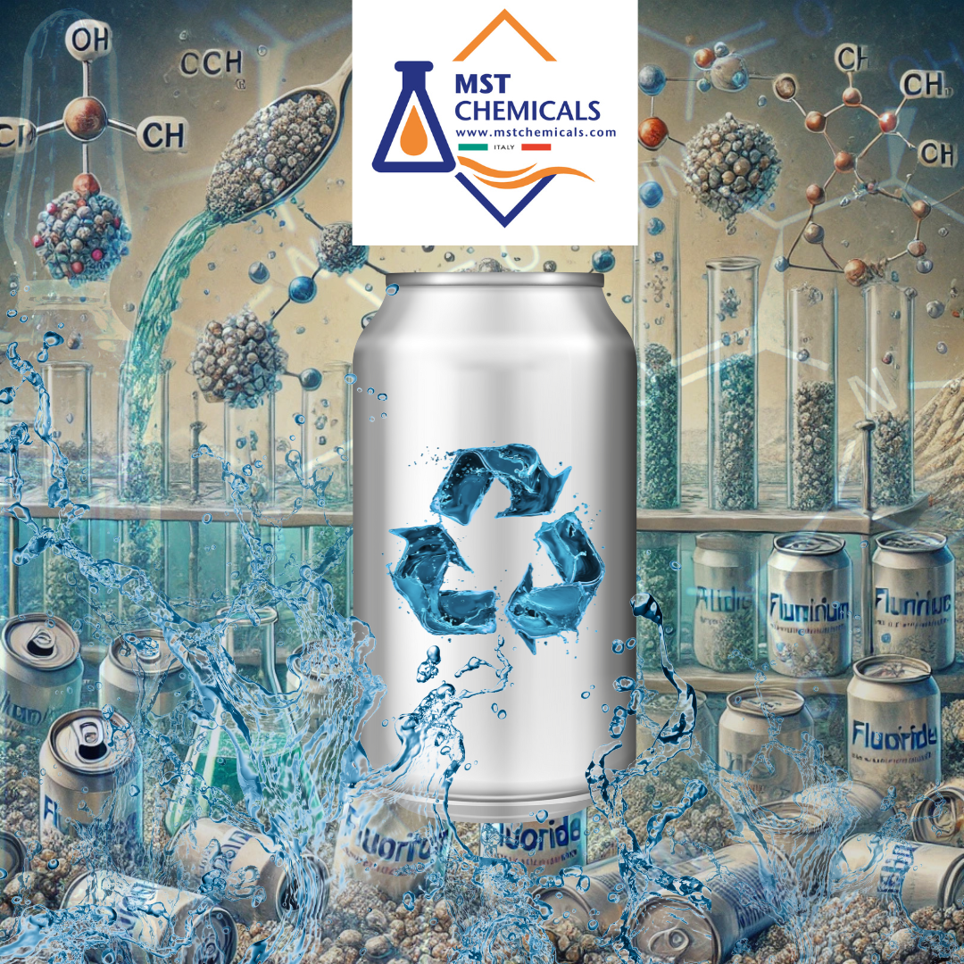 fluorides removed by aluminium cans waste water